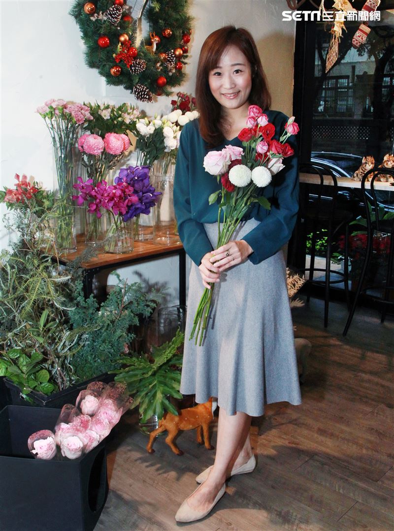 李宛儒的禮洋花苑「夢與撲克」。（記者邱榮吉/攝影）