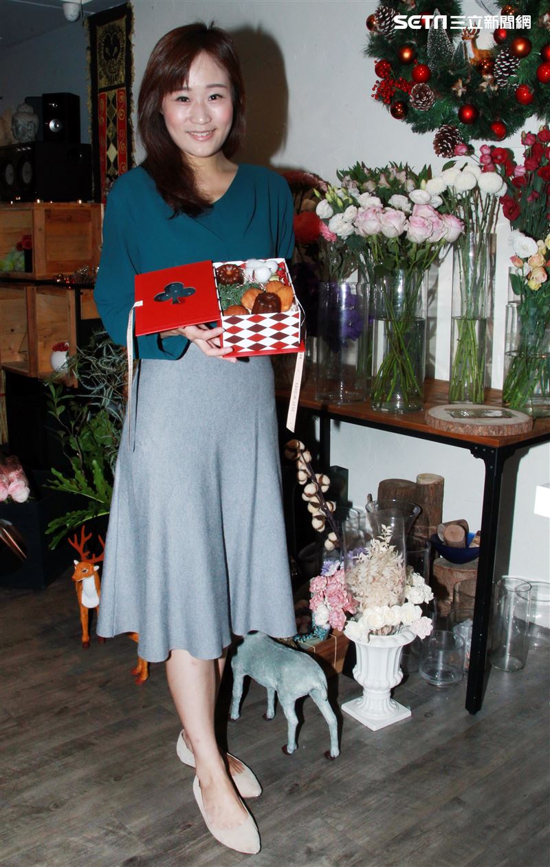 李宛儒居樂堂甜舖精緻甜點。（記者邱榮吉/攝影）