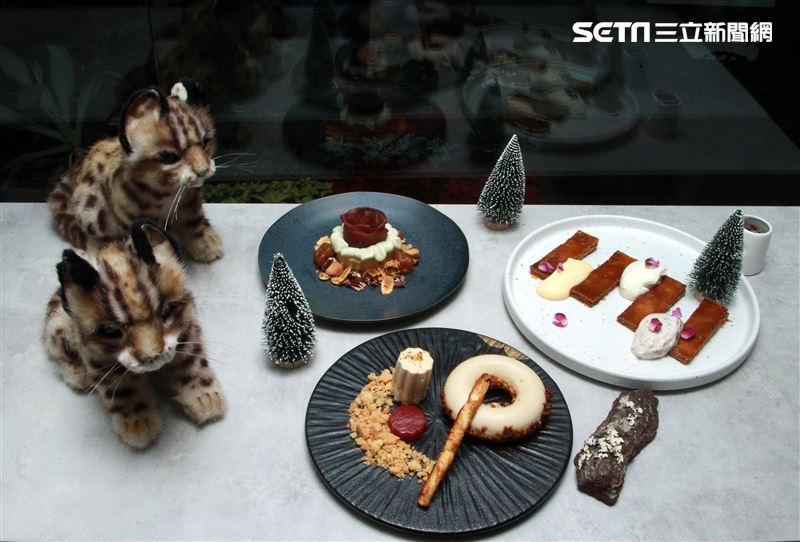 李宛儒居樂堂甜舖精緻甜點。（記者邱榮吉/攝影）