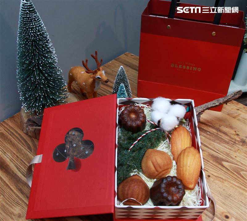 李宛儒居樂堂甜舖精緻甜點。（記者邱榮吉/攝影）