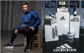 adidas代言人David Beckham搶先穿上Ultraboost 20首發太空主題配色