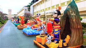 2020台灣燈會,台中監獄,參展花燈,搶先曝光,環保(圖/中央社)