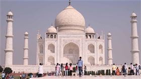 印度,泰姬瑪哈陵,遊客成長,進帳,近9億(圖/中央社)