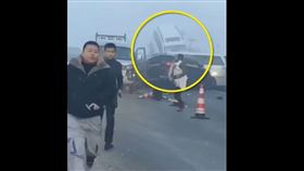 貴州,遵義,國道,追撞,濃霧,結冰(梨視頻)