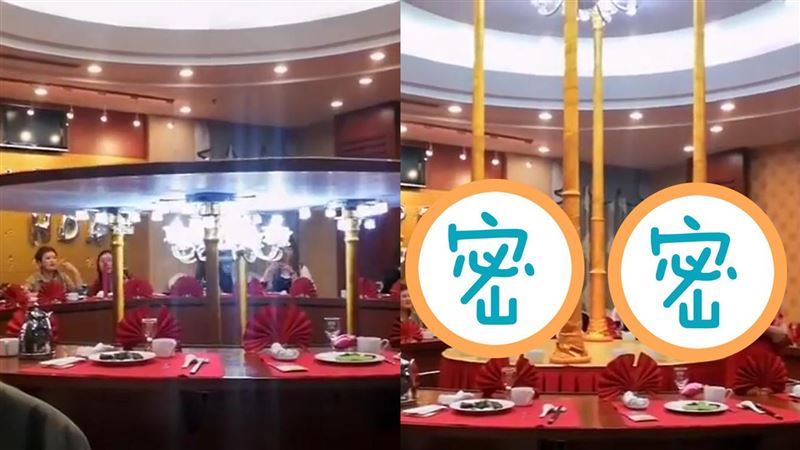 飯店圓桌藏「浮誇機關」壽星好尷尬