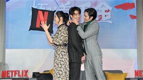 《極道千金》上線記者會,劉以豪,劉奕兒,曹佑寧,黃子佼,天心（圖／Netflix提供）