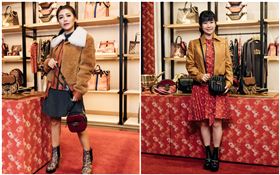 艾怡良，福原愛，許光漢（品牌coach提供）