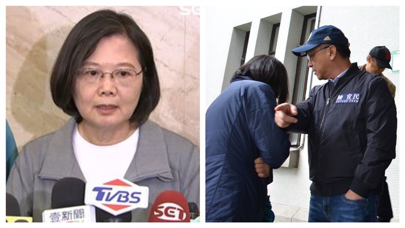 傻眼！藍委暴力推女警　小英說話了