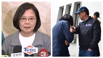 傻眼！藍委暴力推女警　小英說話了