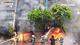 林森北四面佛火警　民眾：雨衣男縱火