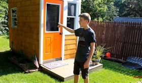 美國,影片,獨棟,2層樓,1500美元。(圖/翻攝自Luke Thill YOUTUBE)