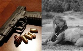 女童,女孩,槍枝,子彈,槍（圖／翻攝自pixabay）