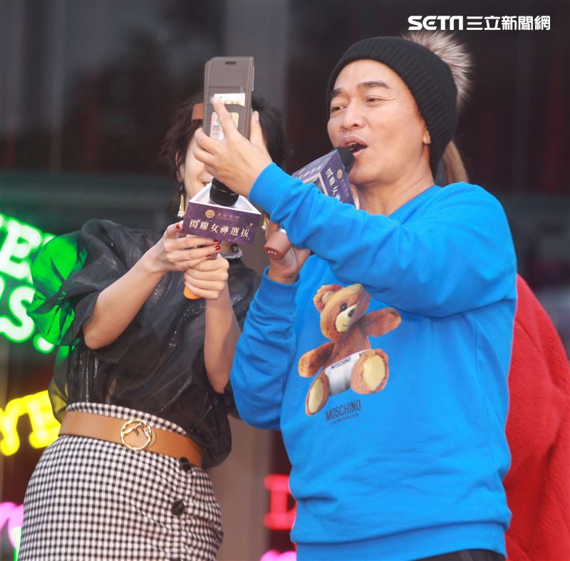 吳宗憲出席女神選拔活動。（記者邱榮吉/攝影）