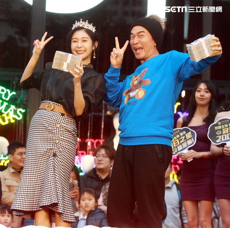 吳宗憲出席女神選拔活動。（記者邱榮吉/攝影）