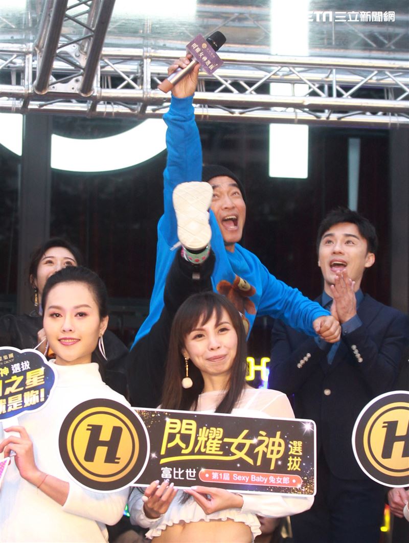 吳宗憲出席女神選拔活動。（記者邱榮吉/攝影）