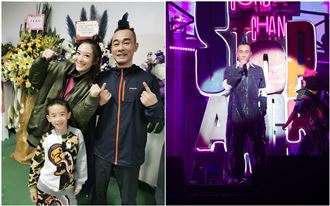 謝謝老婆！陳小春台上宣布懷第二胎了