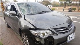 台中沙鹿酒駕撞3人肇逃／翻攝畫面