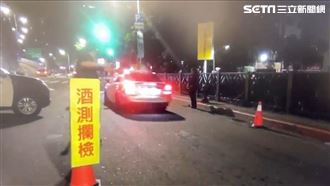 男開賓士直衝臨檢站　警霸氣狂轟9槍