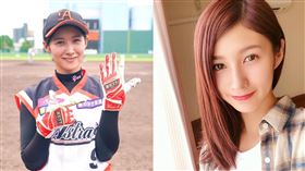 ▲史上最正女子職棒球員加藤優引退後仍高喊想打球。（圖／翻攝自Instagram）