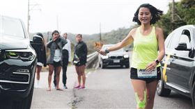 ▲Sara克服賽前不舒服，努力邁進。（圖／大會提供）