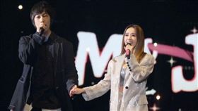 五月天,蔡依林,阿信,演唱會,上海（圖／翻攝自蔡依林臉書）