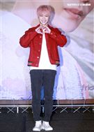 KU古曜威「一個幸福的吻」新歌發表會。（記者邱榮吉/攝影）