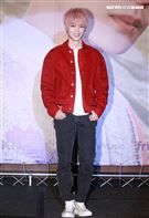 KU古曜威「一個幸福的吻」新歌發表會。（記者邱榮吉/攝影）