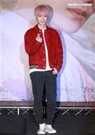 KU古曜威「一個幸福的吻」新歌發表會。（記者邱榮吉/攝影）