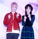 KU古曜威「一個幸福的吻」新歌發表，MV女主角黃瀞怡（小薰）分享拍MV的點滴滴。（記者邱榮吉/攝影）