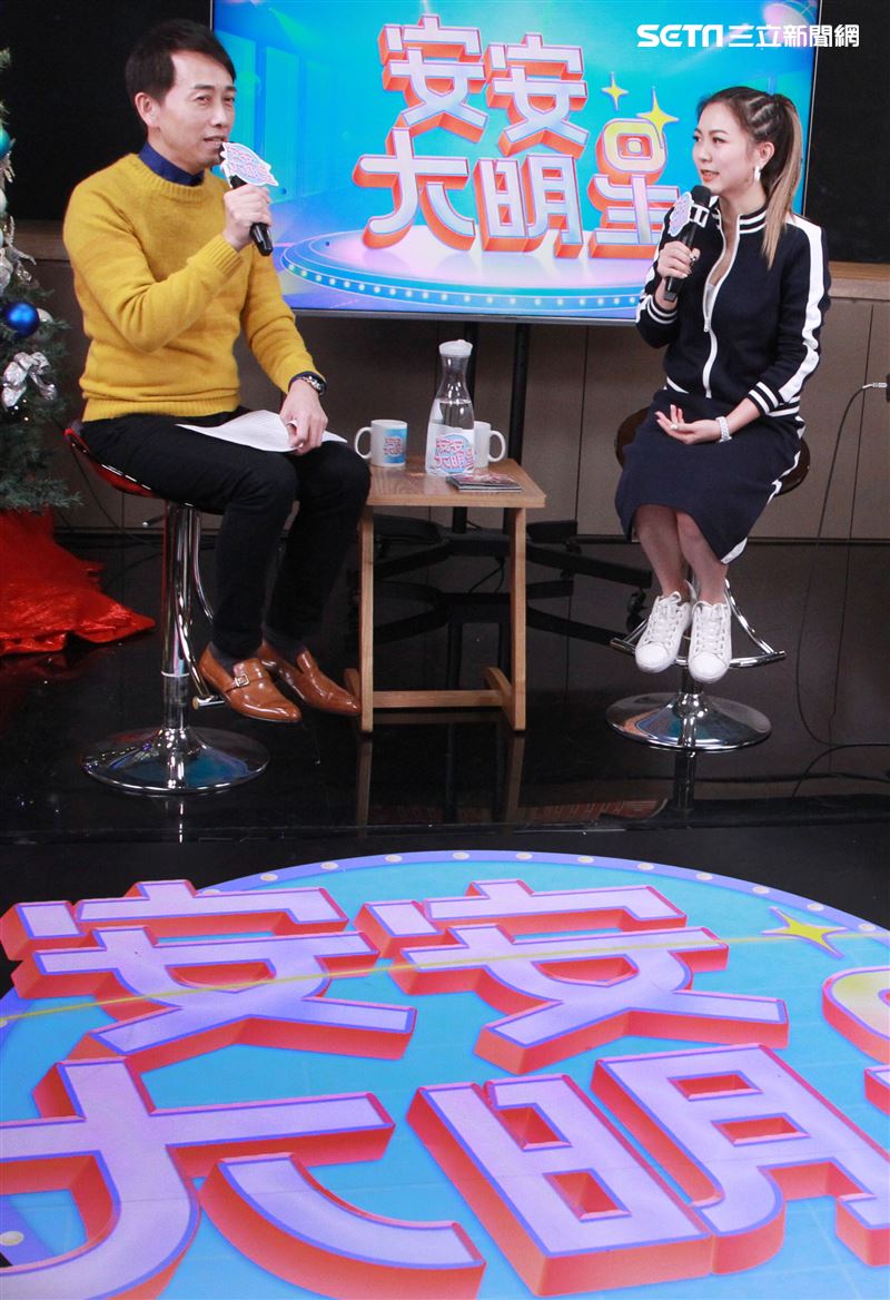 蔡佳靈安安大明星。（記者邱榮吉/攝影）