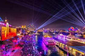 ▲Vivid Sydney繽紛雪梨燈光音樂節訂於2020/5/22-2020/6/13登場（圖／shutterstock.com）