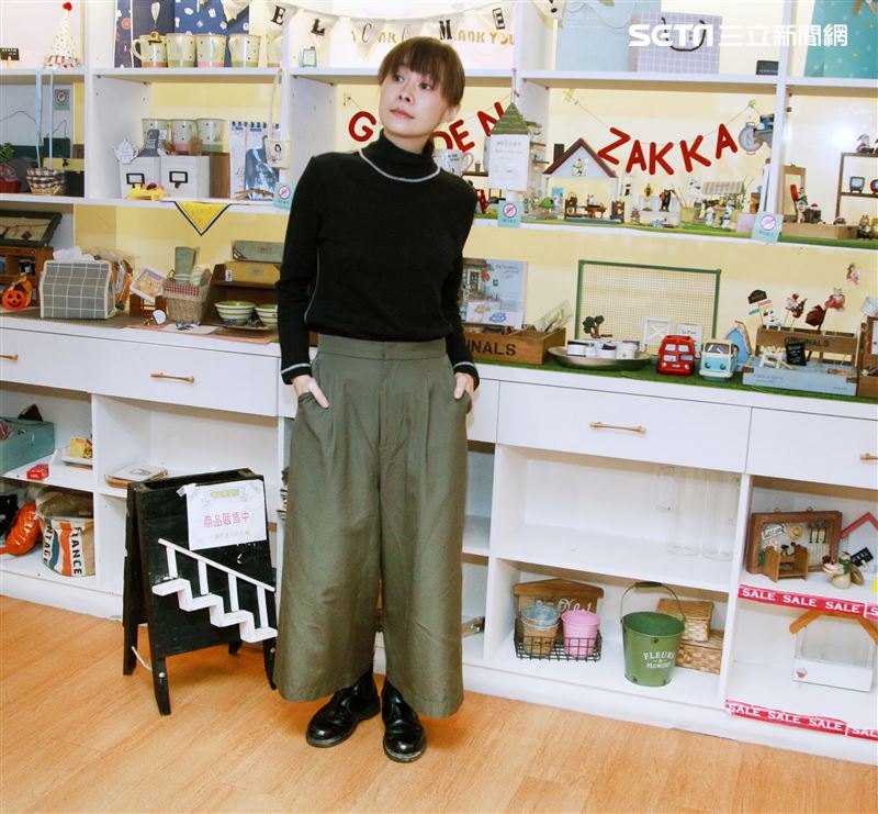 鄭宜農三立新聞網專訪。（記者邱榮吉/攝影）