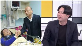 選情告急？李正皓批藍營作秀過頭　揭背後原因：他們慌了（合成圖／韓國瑜辦公室提供、新台灣加油）