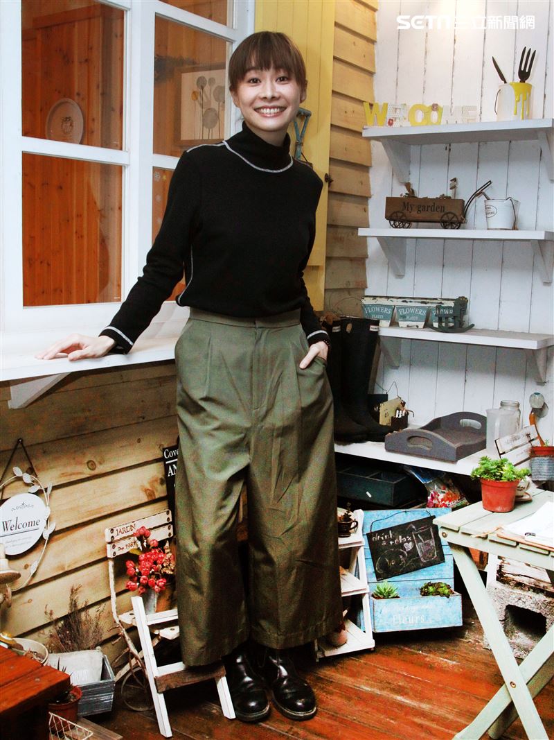 鄭宜農三立新聞網專訪。（記者邱榮吉/攝影）