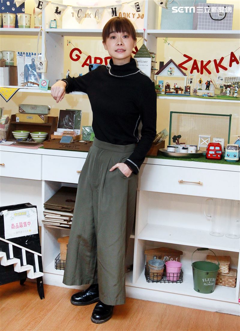 鄭宜農三立新聞網專訪。（記者邱榮吉/攝影）