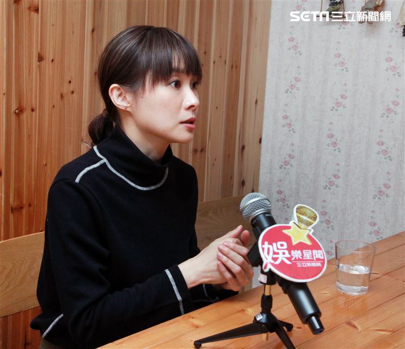 鄭宜農三立新聞網專訪。（記者邱榮吉/攝影）