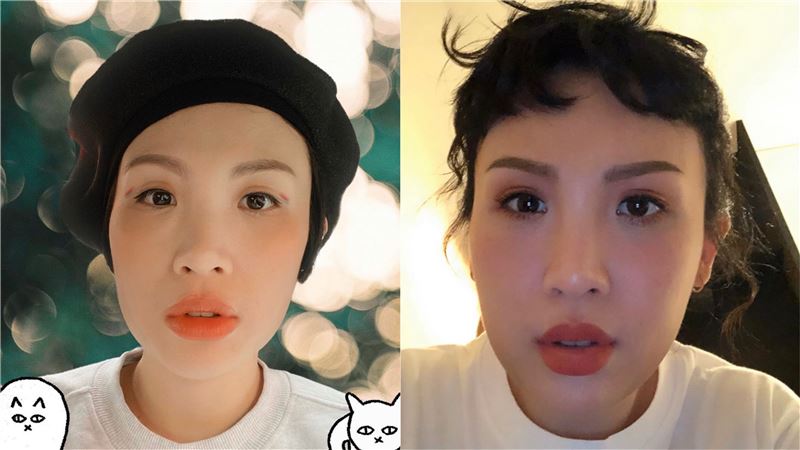 魏如萱動刀縫眼皮！術後驚悚照網嚇歪