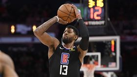 ▲喬治（Paul George）戰前東家溜馬狂飆7顆三分球攻下36分。（圖／美聯社／達志影像）