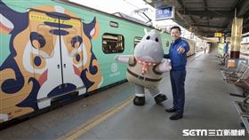 （動物彩繪列車）新竹市政府提供