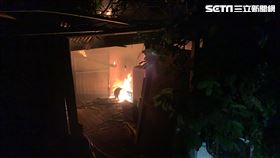 台中龍井驚傳火警！40歲男重傷送醫　一女喪命火場（圖／翻攝畫面）