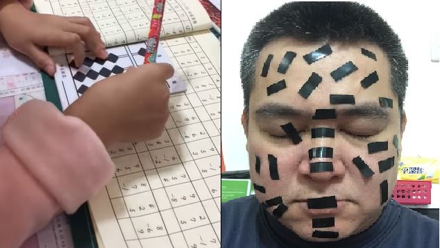 好有愛！暖爸想「奇招」讓女兒寫作業
