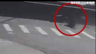 畫面曝光！女大生闖紅燈　遭撞噴飛死