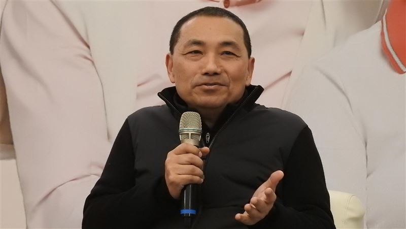 侯友宜：若中槍命危　囑妻放棄急救