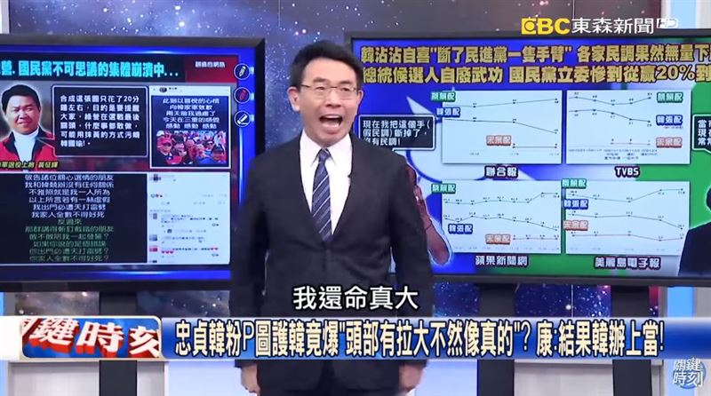 海軍艦長P圖韓國瑜　劉寶傑崩潰笑翻