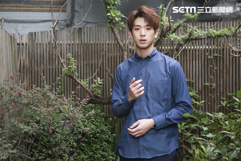 林亭翰接受三立新聞網專訪。（圖／記者林士傑攝影）