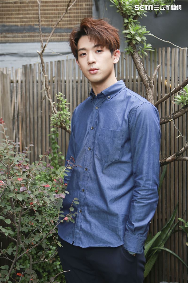 林亭翰接受三立新聞網專訪。（圖／記者林士傑攝影）