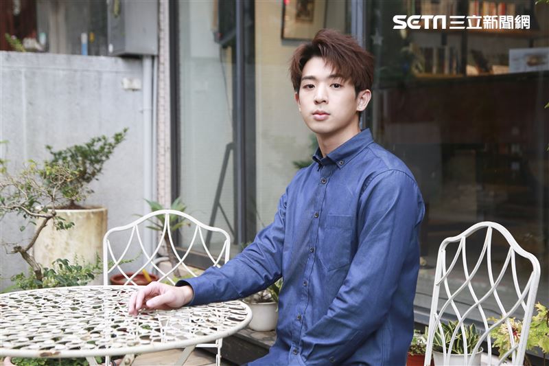 林亭翰接受三立新聞網專訪。（圖／記者林士傑攝影）