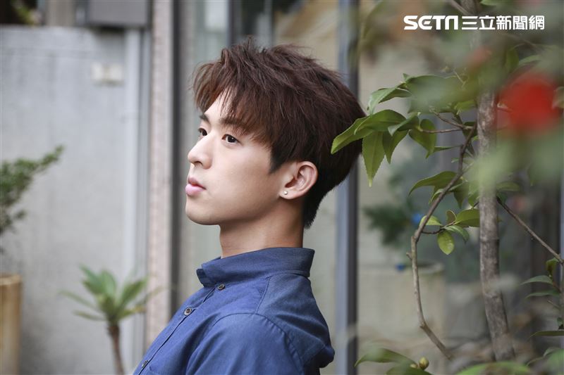 林亭翰接受三立新聞網專訪。（圖／記者林士傑攝影）