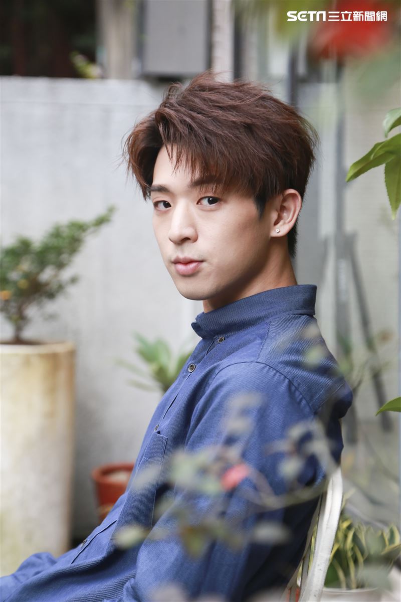 林亭翰接受三立新聞網專訪。（圖／記者林士傑攝影）