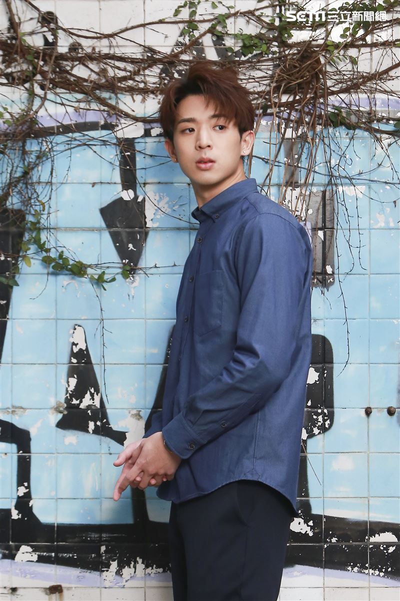 林亭翰接受三立新聞網專訪。（圖／記者林士傑攝影）